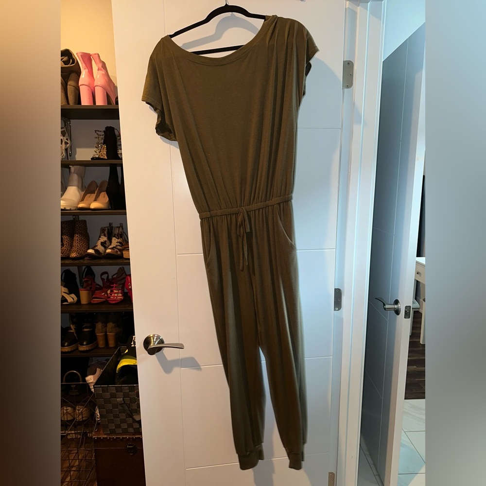 Olive Green Jumpsuit